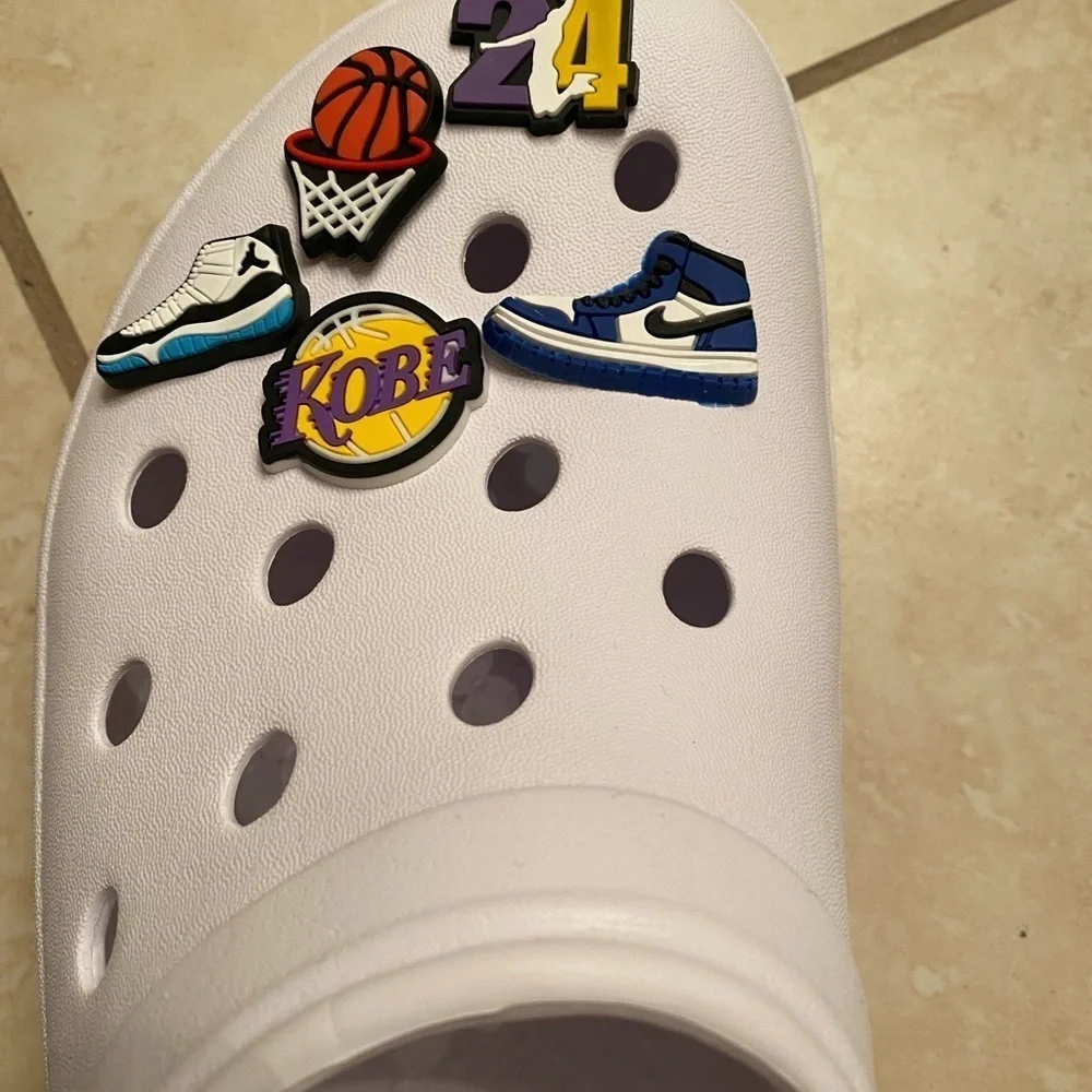 Kobe Lakers  Nike Basketball Shoe Charms NWT